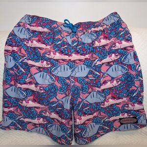 Vineyard Vines Chappy Swim Trunks Shorts Boys L (16)